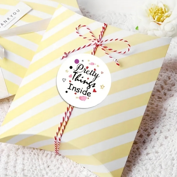 100 - 1.5 Inch Thank You Stickers - Picture 7 of 7